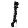 Pleaser - FLAMINGO3028 Platform Overknee Boots - Pink Product image